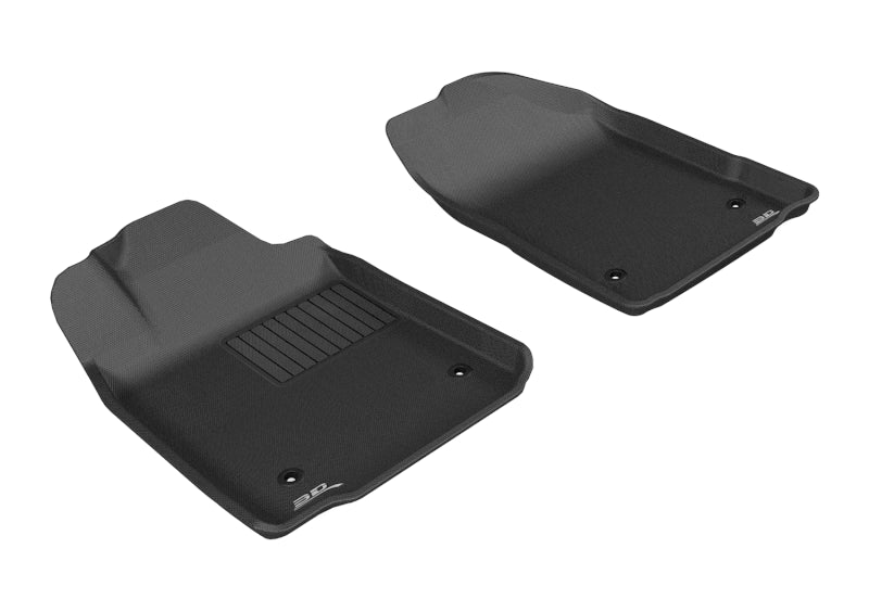 3D MAXpider L1LX00011509 2007-2012 Lexus ES Kagu 1st Row Floormat - Black 3D MAXpider