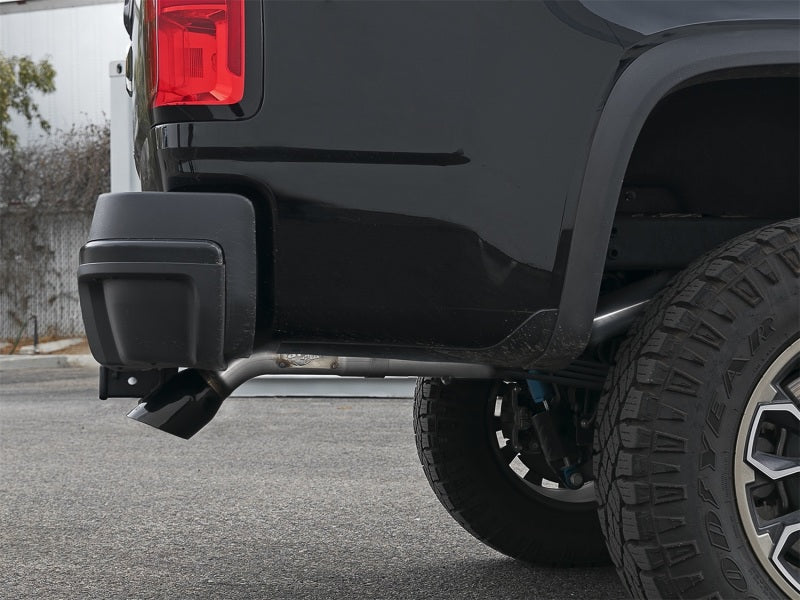 aFe MACH Force-Xp Hi-Tuck 3in. 409 SS C/B Exhaust 15-18 GM Colorado/Canyon L4-2.5L/V6-3.6L - Blk Tip aFe