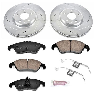 Power Stop 09-11 Audi A4 Front Z23 Evolution Sport Brake Kit PowerStop