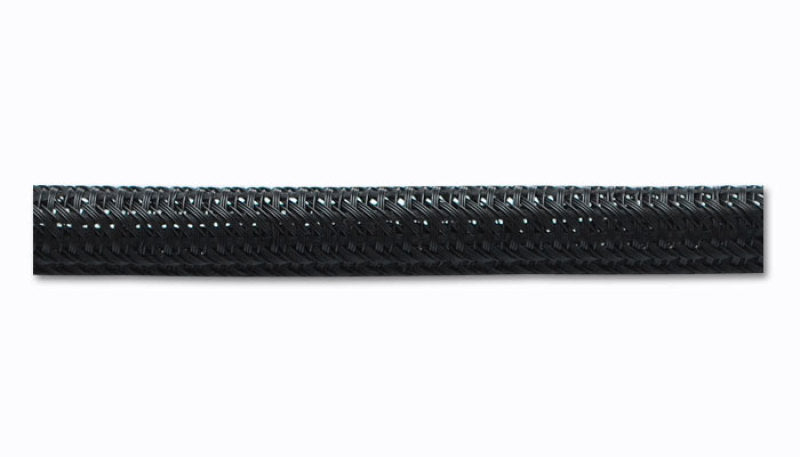 Vibrant 1/4in O.D. Flexible Split Sleeving (10 foot length) Black.