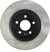 Load image into Gallery viewer, StopTech Power Slot 04-09 Audi S4 Left Rear Slotted Rotor - eliteracefab.com