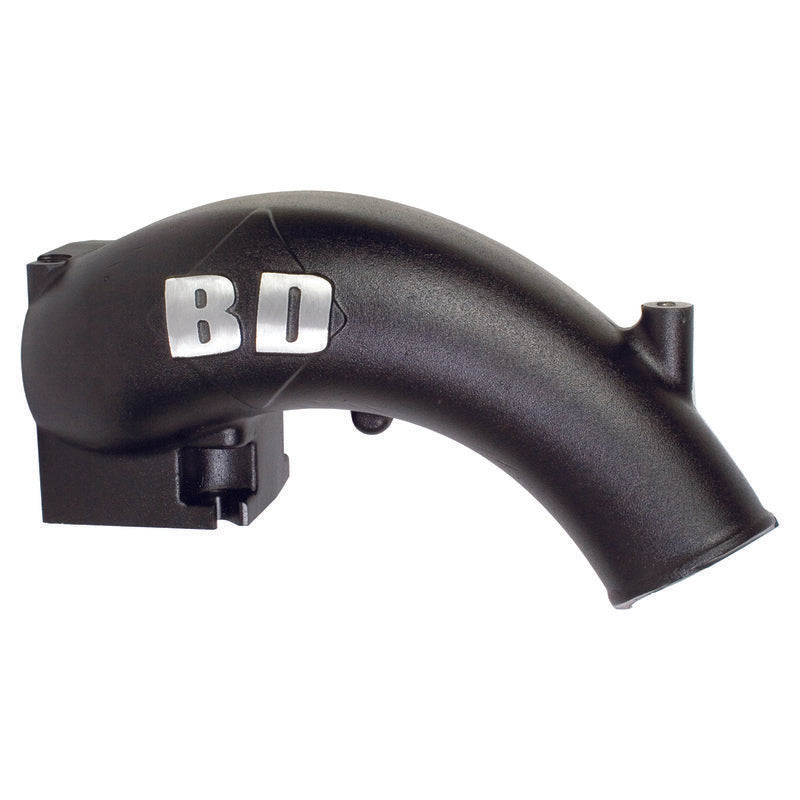 BD Diesel X-Flow Power Intake Elbow (Black) - Dodge 1998-2002 5.9L 24-valve - eliteracefab.com