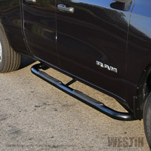 Load image into Gallery viewer, Westin 19-20 Ram 1500 Crew Cab E-Series 3 Nerf Step Bars - Black