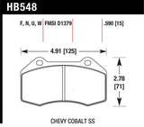 Hawk Performance HPS 5.0 Front Brake Pads - HB548B.510