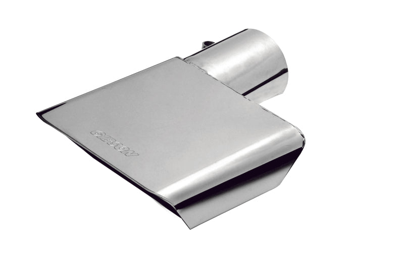 Gibson 6in Stainless Rectangle Tip, Left Position - 500366 Gibson