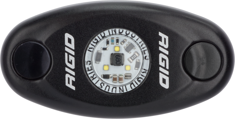 Rigid Industries A-Series Light - Black - High Strength - Natural White - eliteracefab.com