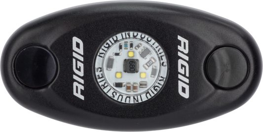 Rigid Industries A-Series Light - Black - High Strength - Natural White - eliteracefab.com
