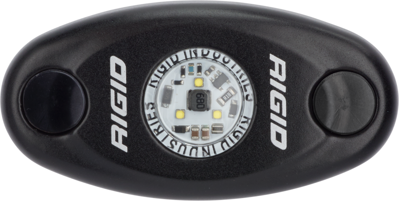 Rigid Industries A-Series Light - Black - High Strength - Cool White - eliteracefab.com