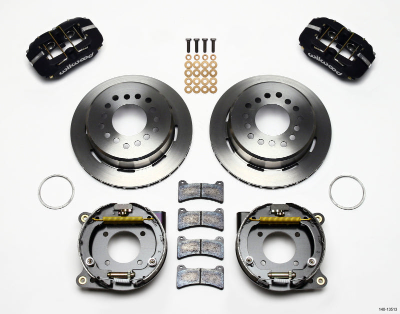 Wilwood Dynapro Low-Profile 11.00in P-Brake Kit BOP Axle 2.75in Bearing 2.75 Offset Wilwood