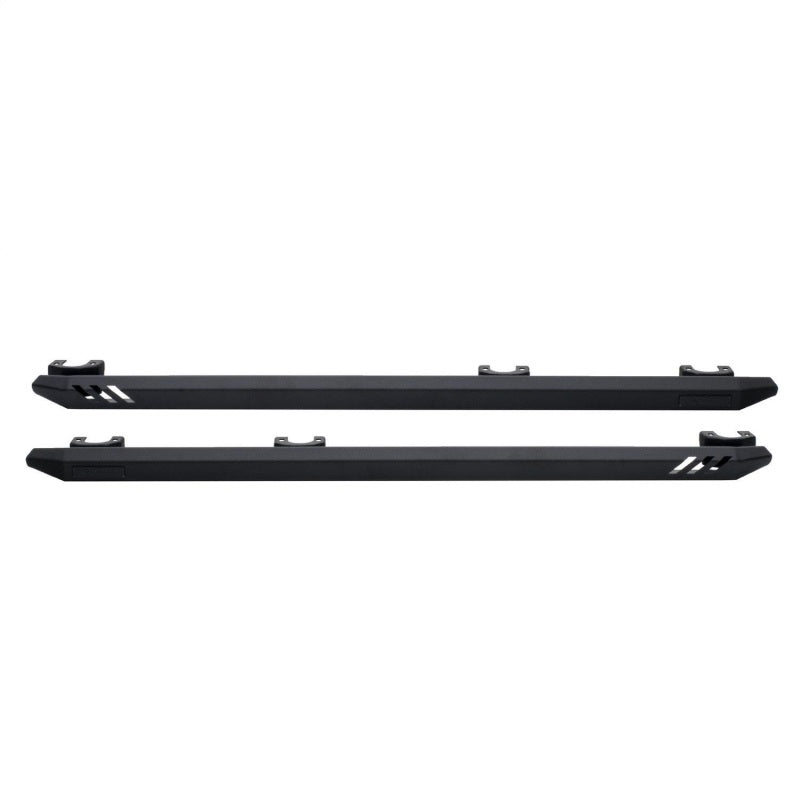 Rampage 2018-2019 Jeep Wrangler(JL) Sport 2-Door Rock Rail - Black - eliteracefab.com