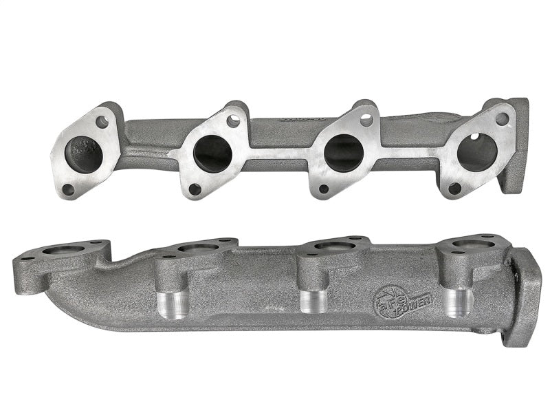 aFe BladeRunner Ported Ductile Iron Exhaust Manifold 08-10 Ford Diesel Trucks V8 6.4L (td) - eliteracefab.com