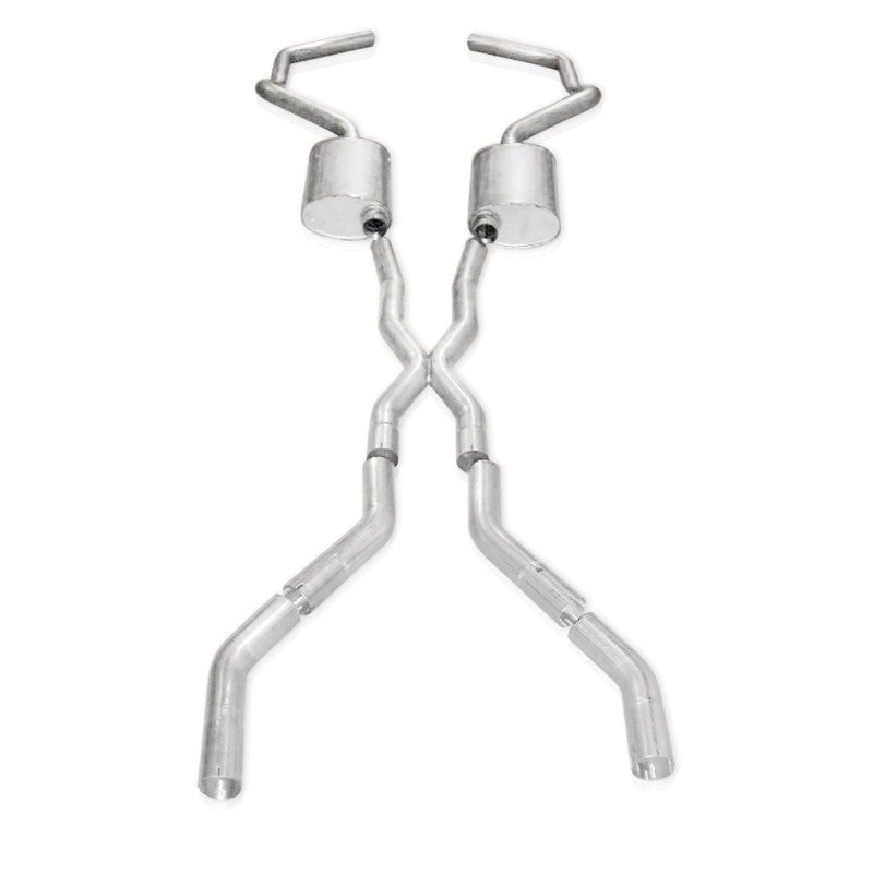Stainless Works Chevy Camaro 1967-69 Exhaust 3in Stainless with X-Pipe Stainless Works