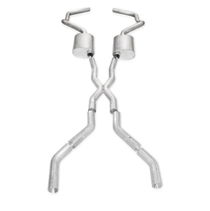 Stainless Works Chevy Camaro 1967-69 Exhaust 3in Stainless with X-Pipe Stainless Works