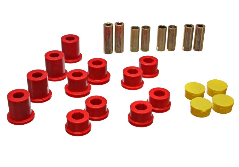 Energy Suspension 90-97 Mazda Miata Red Front Control Arm Bushing Set - eliteracefab.com