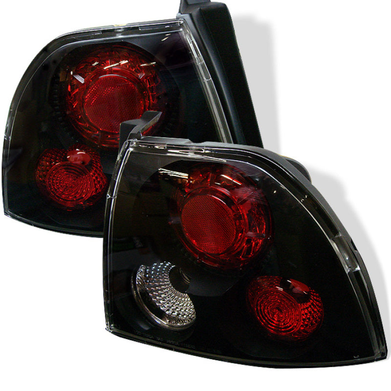 Spyder Honda Accord 94-95 Euro Style Tail Lights Black ALT-YD-HA94-BK - eliteracefab.com