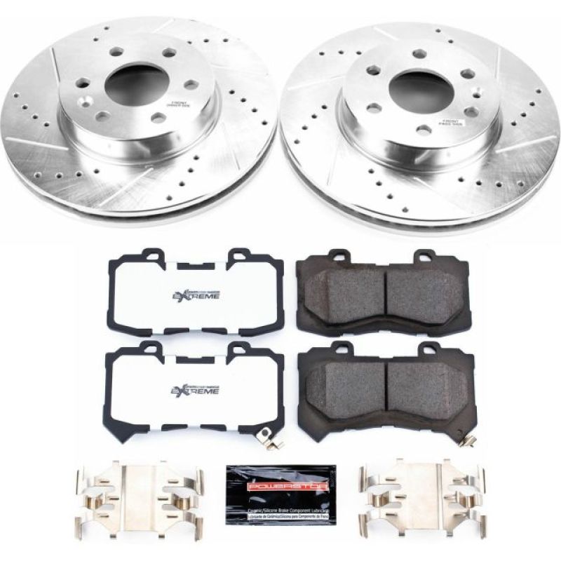 Power Stop 15-18 Chevrolet Colorado Front Z36 Truck & Tow Brake Kit - eliteracefab.com