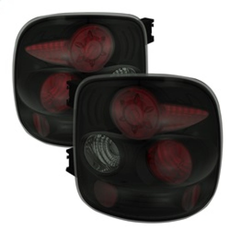 Spyder Chevy Silverado Stepside 99-04 Euro Style Tail Lights Black Smoke ALT-YD-CS99STS-BSM - eliteracefab.com