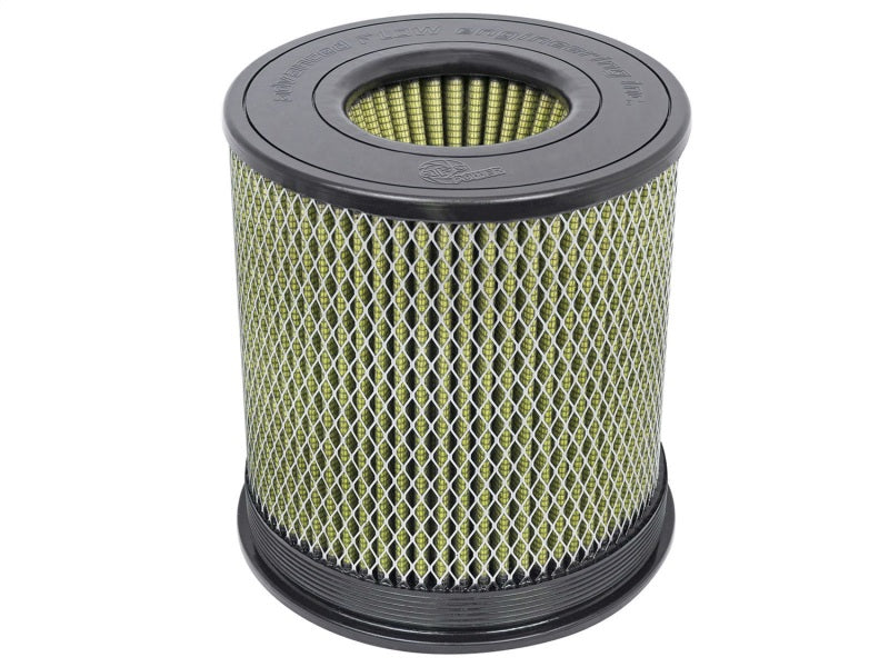 aFe MagnumFLOW Air Filter Pro DRY S 6in Flange x 8 1/8in Base/Top (INV) x 9in H - eliteracefab.com