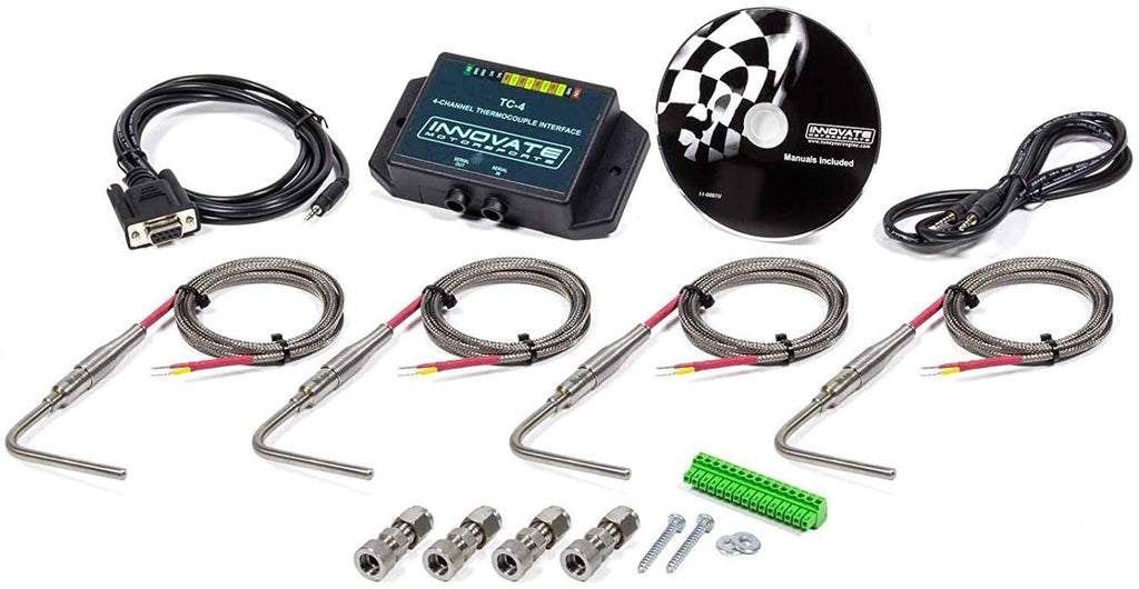 Innovate 4-Channel EGT Kit - eliteracefab.com