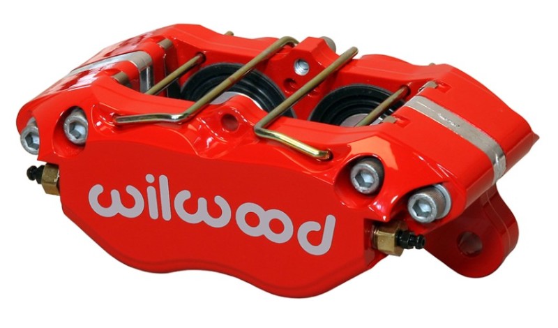 Wilwood Caliper-Dynapro Dust-Boot 5.25in Mount - Red 1.75in Pistons 1.00in Disc Wilwood