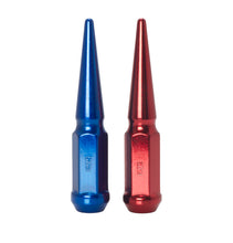 Load image into Gallery viewer, Wheel Mate Spiked Lug Nuts Set of 20 - Blue 9/16in