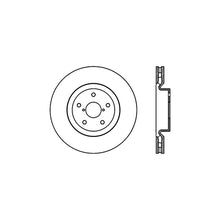 Load image into Gallery viewer, Stoptech 05-07 Subaru Impreza WRX Sti Front High Carbon CRYO-STOP Rotor - eliteracefab.com