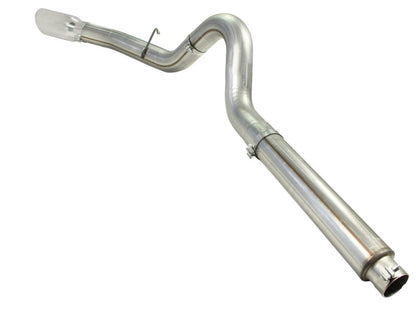 aFe MACHForce XP 5in DPF-Back Stainless Steel Exh Sys, polished tip,Ford Diesel Trucks 08-10 V8-6.4L aFe