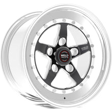 Load image into Gallery viewer, Weld Weldstar 15x8 / 5x4.5 BP / 3.5in. BS Black Wheel - Non-Beadlock