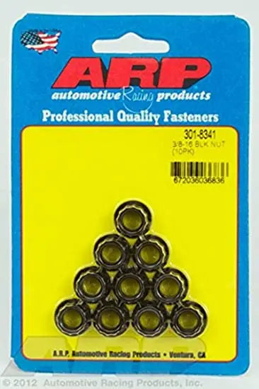 ARP 3/8-16 12 Point Nuts (10) - eliteracefab.com