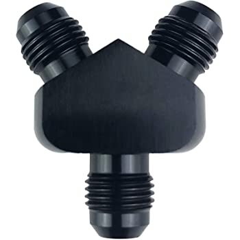 Vibrant -12 x -10 ORB Male to Male Union Adapter - Anodized Black - eliteracefab.com