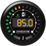 Innovate MTX-D Ethanol Content & Fuel Temp Complete Gauge Kit - Black Dial