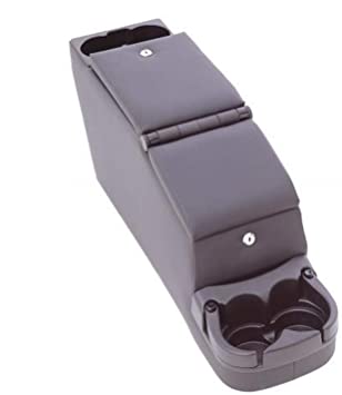 Rampage 1976-1983 Jeep CJ5 Deluxe Locking Center Console - Grey - eliteracefab.com