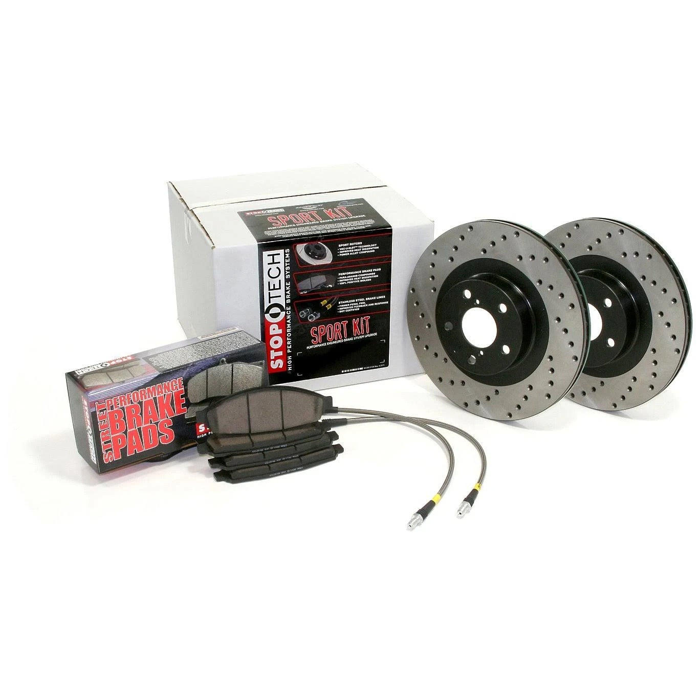 StopTech SPORT AXLE PACK, DRILLED & SLOTTED, FRONT, 978.66017F - eliteracefab.com