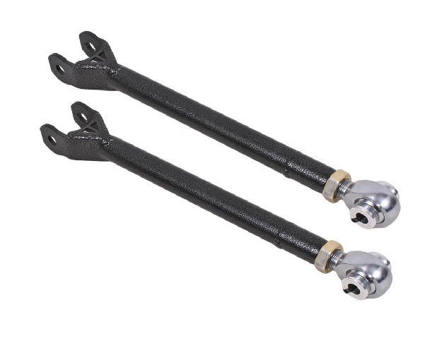 BMR ADJ LOWER TRAILING ARMS ROD ENDS BLACK (2008+ CHALLENGER) - eliteracefab.com