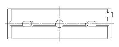 ACL 5M2995HX-STD Nissan VK50VE/VK45DE Standard Size High Performance w/ Extra Oil Clearance Main Bearing Set