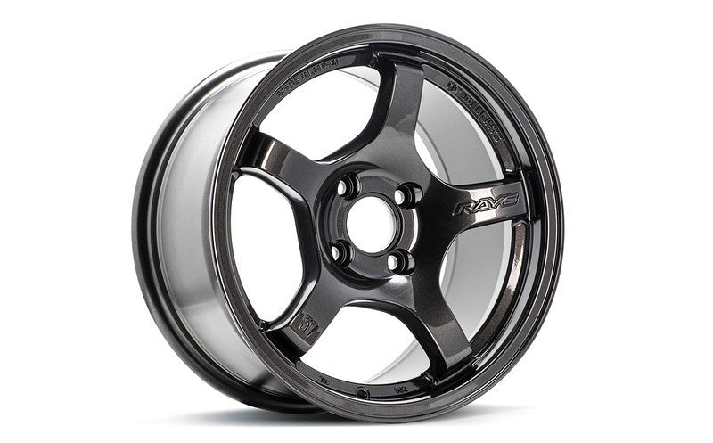 Gram Lights 57CR 15x8.0 +28 4-100 Super Dark Gunmetal Wheel - eliteracefab.com