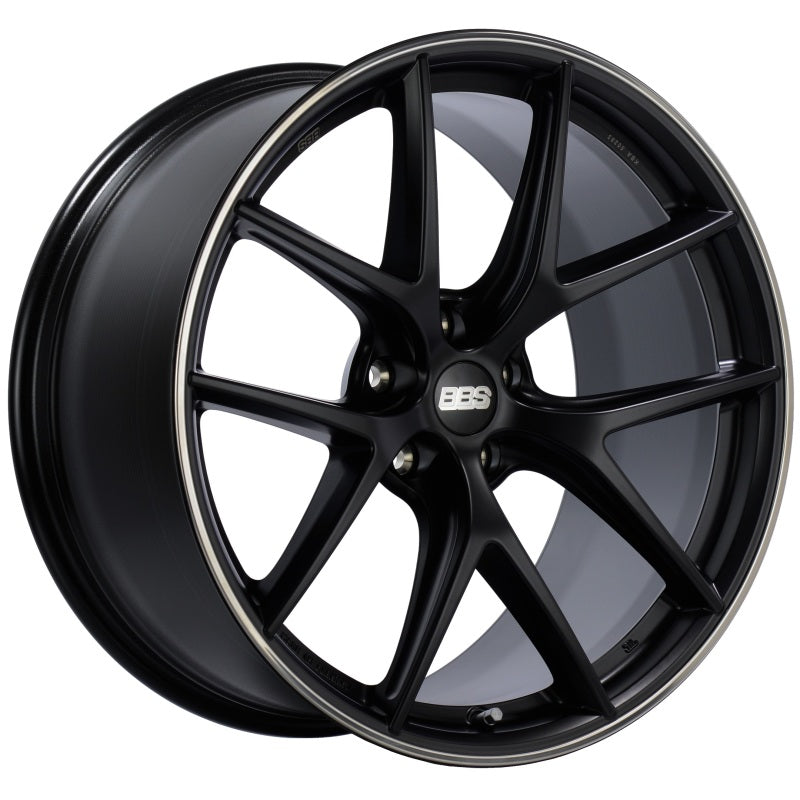 BBS CI-R 20x11.5 5x120 ET52 Satin Black Rim Protector Wheel -82mm PFS/Clip Required - eliteracefab.com