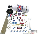 Nitrous Express Pro-Shk/Gas 2 Fuel 1 Supershark Solenoid Nitrous Kit (200-600HP) w/15lb Bottle