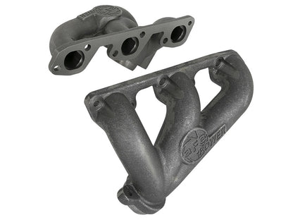 aFe BladeRunner Ported Ductile Iron Exhaust Manifold 07-11 Jeep Wrangler (JK) V6-3.8L - eliteracefab.com