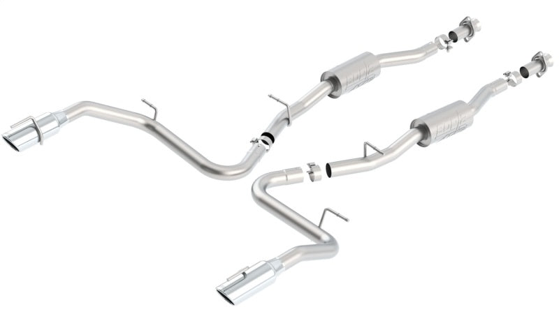 1999-2004 Ford Mustang Cobra Cat-Back Exhaust System ATAK Part # 140446 - eliteracefab.com