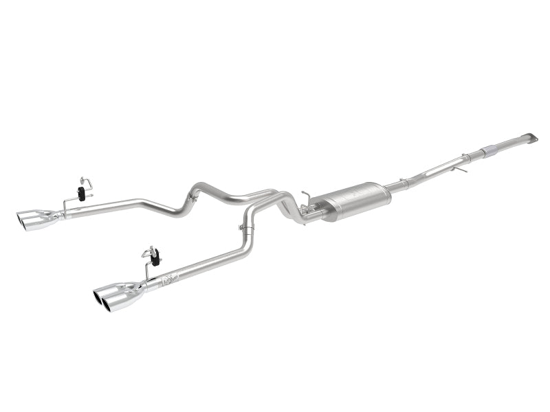 aFe Vulcan Series 3-2.5in 304SS Exh Cat-Back w/ Pol Tips 2019 GM Silverado/Sierra 1500 L4-2.7L (t) aFe