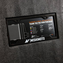 Load image into Gallery viewer, Mishimoto Universal Carbon Fiber Intercooler - Gloss Tanks - 450mm Gold Core - C-Flow - BK V-Band