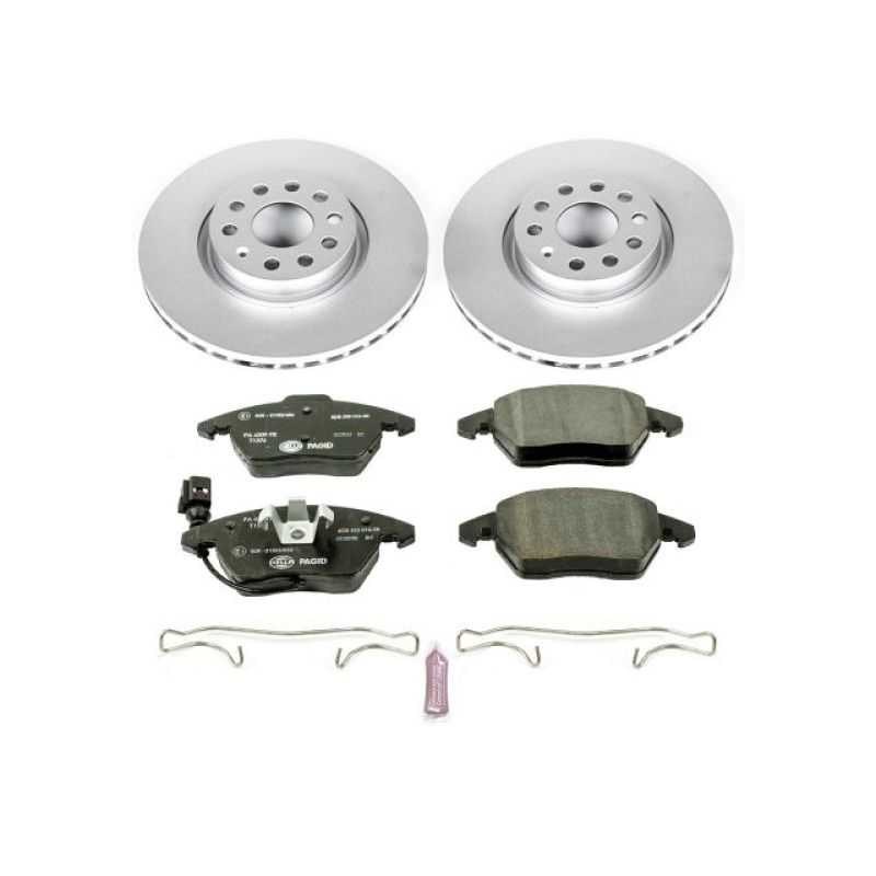 Power Stop 06-13 Audi A3 Front Euro-Stop Brake Kit PowerStop