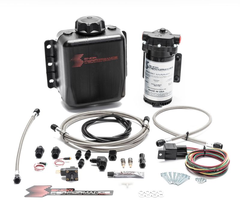 Snow Performance Stg 1 Boost Cooler Water Injection Kit TD (w/SS Braided Line & 4AN Fittings) - eliteracefab.com