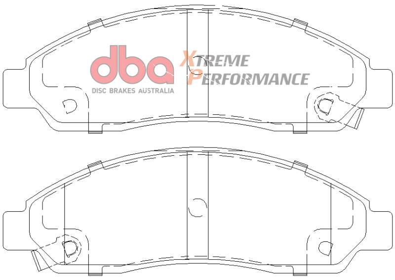 DBA Extreme Performance Front Brake Pads - DB1468XP