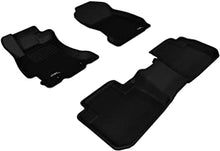 Load image into Gallery viewer, 3D MAXpider 2014-2018 Subaru Forester Kagu 1st &amp; 2nd Row Floormats - Black - eliteracefab.com