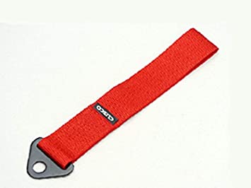 Cusco Universal Tow Strap - Red - eliteracefab.com