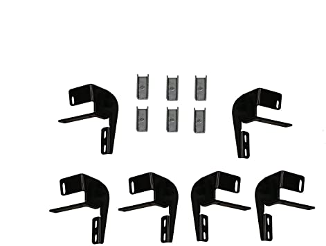 Rampage 2007-2018 Jeep Wrangler(JK) Unlimited Bracket Kit Xtremeline/Patriot - Black - eliteracefab.com