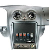 Load image into Gallery viewer, Moroso 99-04 Mazda Miata NB Radio/HVAC Pocket Block Off Plate With Switches - eliteracefab.com