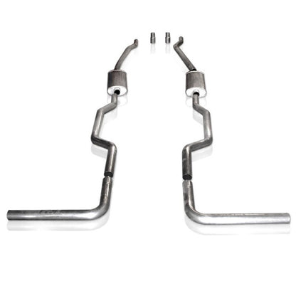 Stainless Works Chevy/GMC Truck 1967-87 Exhaust 2.5in Turbo Muffler System Stainless Works
